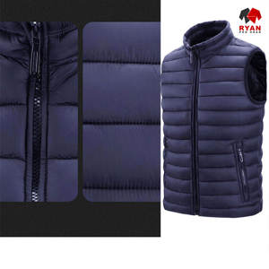 Chaleco Acolchado Personalizado Ryan Pro Gear para Hombre, Calidad Premium, Cuello Alto con Logotipo Personalizado, Diseño ODM - Product Image 2