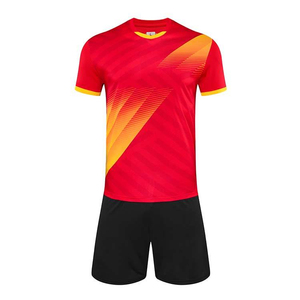 Conjunto de uniforme de fútbol para adultos de alta calidad, tamaños personalizados y logotipo cómodo Spandex/Material de algodón - Product Image 4