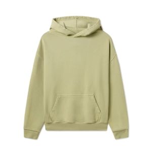 Sudadera con capucha lisa de manga larga para hombre, otoño 2025, bordado personalizado, jersey de manga corta en blanco liso, sudaderas con capucha para hombre - Product Image 1