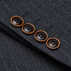 Ensemble de costume de cérémonie pour homme moderne et élégant, taille plus, pantalon et veste, en laine/polyester de qualité supérieure, imperméable, double boutonnage, pour événements formels - Product Image 6