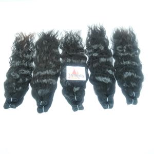 Venta al por mayor 100% Procesamiento químico crudo Ninguno Fabricación India Extensiones de cabello de onda profunda Cabello humano brasileño sin procesar - Product Image 4