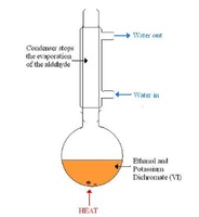 Ensemble de reflux avec condenseur à serpentin réversible et fiole à fond plat en verre borosilicaté de haute qualité de 1000 ml, pour usage en laboratoire, marque AARK, garantie 1 an