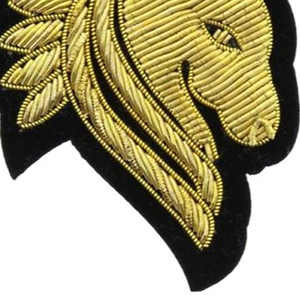 Insignias de bordado personalizadas de alta calidad al por mayor insignias hechas a mano insignias de alambre de lingotes - Product Image 6