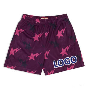 Sublimación de costura de 7 pulgadas, imprime tu propio logotipo, pantalones cortos de baloncesto, pantalones cortos de malla de 5 pulgadas con bolsillos con cremallera - Product Image 5