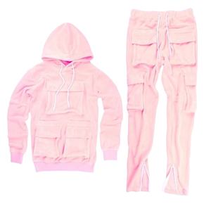 Survêtement en polaire Streetwear personnalisé pour hommes pour l'entraînement de gymnastique d'hiver Jogging et vêtements de sport avec pantalon de survêtement et chemise 2026 - Product Image 4