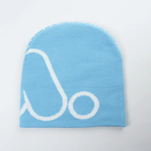 Gorro de invierno para exteriores de alta calidad, Calavera acrílica Jacquard personalizada con piel, puños cálidos o sin Puños para pescadores y viajeros - Product Image 3
