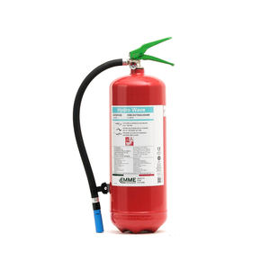 Extincteur à poudre sèche de qualité industrielle EMME ANTINCENDIO, fabrication italienne, 6 litres, aluminium, conforme aux normes EN 3/EN 1866 - Product Image 2
