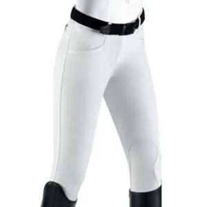 Pantalones de equitación de alta calidad para mujer, pantalones elásticos de 4 vías personalizados al por mayor, ropa ecuestre a granel, pantalones ajustados elegantes - Product Image 3