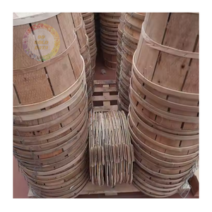 Customizable Wooden Crab Bushel <b>Baskets</b> for Stylish Storage and <b>Display</b> - Bulk Order Discounts Available - Product Image 5