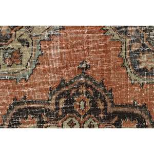 พรมขนาด 2.7x13.1 ฟุต, พรมวินเทจแบบ Runner, พรมโมร็อกโกสีน้ำตาล - Product Image 5