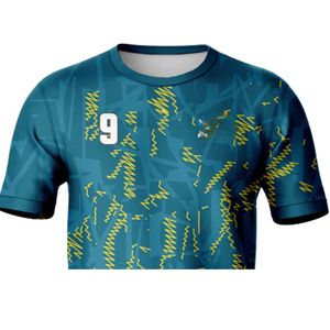 Conjunto de Camisetas de Fútbol Personalizadas de Alta Calidad, 100% Poliéster, Secado Rápido, Ecológicas, Colores y Tallas Personalizadas, Venta al Por Mayor - Product Image 4