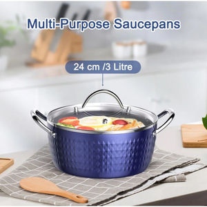 Utensilios de cocina, utensilios de cocina, cazuela de acero inoxidable de alta calidad de grado alimenticio, utensilios de cocina, vajilla de mesa, olla caliente con tapa - Product Image 5