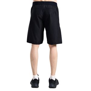 กางเกงขาสั้นผู้ชาย 100% โพลีเอสเตอร์ เป็นมิตรกับสิ่งแวดล้อม ระบายอากาศได้ดี สีพื้น ทรงบ็อกซี่ เหมาะสำหรับออกกำลังกาย ว่ายน้ำ ผลิตโดยโรงงาน ขายส่งจำนวนมาก - Product Image 2