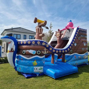 Château <span class=keywords><strong>gonflable</strong></span> pirate avec toboggan, châteaux gonflables <span class=keywords><strong>XXL</strong></span> - Product Image 4