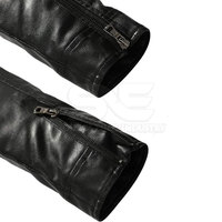 Veste d'hiver en cuir véritable de qualité supérieure, style nouveau, toile écologique respirante, design décontracté, meilleur prix fabricant