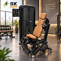 Machine de musculation pectorale intelligente SK LZN1 pour les distributeurs d'équipements de gym, avec écran numérique, pile de poids et support pour projets commerciaux