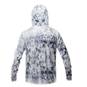 Premium Performance UPF 50 Sweat à capuche de pêche Séchage rapide Respirant Léger Vêtements de pêche pour hommes Sweats à capuche personnalisables - Product Image 4