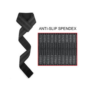 Sangles de poignet très vendues pour l'exercice en salle de sport, sangle de musculation antidérapante de haute qualité avec logo personnalisé, équipement de sécurité pour la remise en forme - Product Image 4
