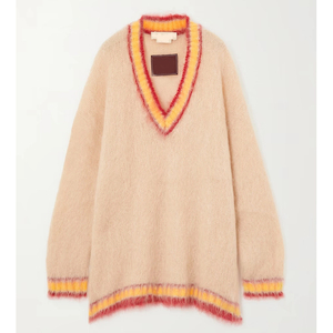 Suéter de Mohair para Mujer, el Mejor Material de Algodón, Colores y Logotipo Personalizados, Invierno Primavera, OEM Personalizado - Product Image 5