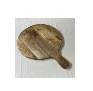 Planches à découper en bois de manguier faites à la main et respectueuses de l'environnement Poignée Logo personnalisé Passe au lave-vaisselle Design moderne-Ustensiles de cuisine Bas - Product Image 2