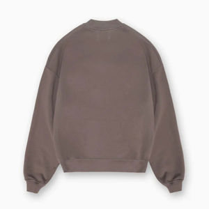 Sudadera en blanco de peso pesado Puff estampado y serigrafía logotipo personalizado 100% algodón 550 gramos pulóver sudadera para hombres - Product Image 4