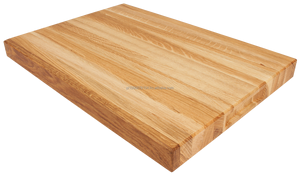 Tabla de Cortar Profesional de Madera de Roble, Resistente, Ecológica, de Grado Comercial, con Asas de Agarre, Marca efo, 50x35x4cm - Product Image 3