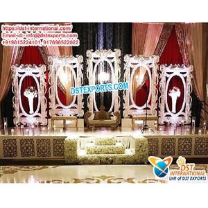 Marcos de Fotos para Decoración de Escenarios de Boda Eminent, los Últimos Marcos de Fibra de Tendencia para Escenarios de Boda, Fondo de Escenario de Boda Eminent, Reino Unido - Product Image 1