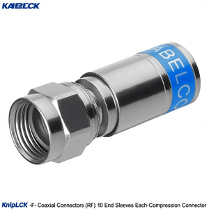 Conectores Coaxiales (RF) Knipex -F-, 10 Fundas de Unión, Conector de Compresión - Product Image 2