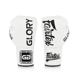 Nouveaux gants de boxe MMA Fairtex professionnels en cuir de qualité supérieure, design dernier cri, avec poignées respirantes et anti-humidité pour la Muay Thai - Product Image 3