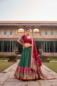 Último Diseño de Patola Tussar, Seda Estampada Digitalmente, Algodón de Alta Calidad, Estilo Pakistaní, Salwar Kameez para Fiesta, FABZONE - Product Image 3