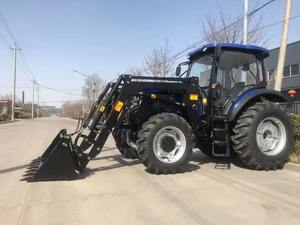 2021 LOVOL M1004 TD LOVOL M1304 TQ 130hp 4WD cabina Tractor usado Mini agricultura rueda Tractor con motor bomba - Product Image 2