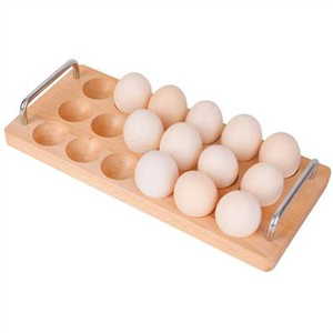 ที่มีคุณภาพสูงสุดไม้มะม่วงผู้ถือไข่ขาVINTAGE Designสีธรรมชาติผู้ถือไข่สี่เหลี่ยมผืนผ้ารูปร่างเครื่องครัว - Product Image 4