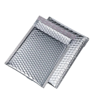 Busta a bolle in foglio di alluminio argento <span class=keywords><strong>borsa</strong></span> per imballaggio di spedizione impermeabile forniture per affari busta a bolle <span class=keywords><strong>borsa</strong></span> postale antiurto - Product Image 1