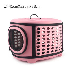 Petit sac de transport portable pour animaux de compagnie, sacs à bandoulière respirants et pliables pour chiens, sac de voyage solide pour animaux en Oxford, EVA, polyester, PC pour chats - Product Image 6