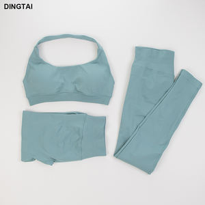 La mejor ropa de gimnasio para mujer de alta calidad, los mejores pantalones TikTok de cintura alta, mallas de Yoga, suministro ODM, ropa de entrenamiento y Fitness - Product Image 4