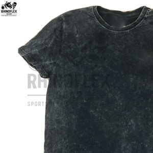 Nouveautés T-shirts Streetwear Homme Délavés à l'Acide 100% Coton Design Personnalisé Haute Performance Respirant Toile Robuste Col Ringer - Product Image 4