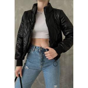 Veste brillante zippée pour femme en gros - Product Image 4