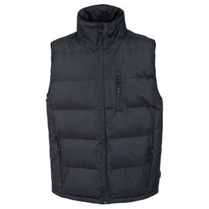 Gilet bouffant isolé léger bonne qualité nouvelle expédition mode hiver veste sans manches noir matelassé vers le bas imperméable - Product Image 6