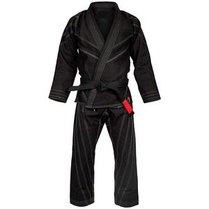 ODM Premium calidad nueva llegada Unisex mezcla de algodón pantalones de artes marciales Venta caliente rodilla reforzada para entrenamiento de Karate/Jiu Jitsu - Product Image 6