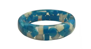 Multicolored Acrylic Fashion <b>Bracelet</b> Set New Plastic Bangles Designed in India for Women and <b>Girls</b> - Product Image 4