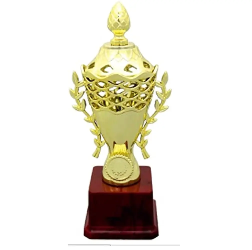 Troféu corporativo personalizado de 3 estrelas de melhor qualidade para Troféu de Futebol disponível em três tamanhos para a exportação mundial de Copa de Troféu