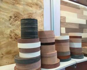 La cinta de chapa prepegada de 7,5 m Roll - Iron-On para una fácil aplicación de bricolaje cubrirá el borde de un panel MDF estándar - Product Image 3