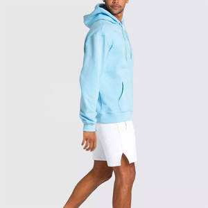 Nueva llegada de fábrica Precio al por mayor Logotipo personalizado Hombres Sudadera con capucha por encargo Material transpirable Hombres Sudaderas con capucha - Product Image 5