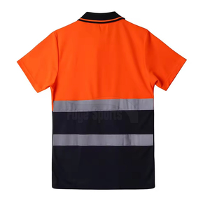 Fabricant pakistanais polo de sécurité quantité minimale de commande bas polo de sécurité meilleur prix vestes de polo de sécurité 100% vêtements de travail en polyester - Product Image 3