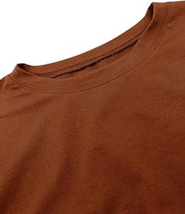 Custom Heavy Boxy Fit camiseta 180Gsm algodón hombres recortada Boxy camiseta media manga hombres Streetwear personalizado camiseta transpirable - Product Image 5