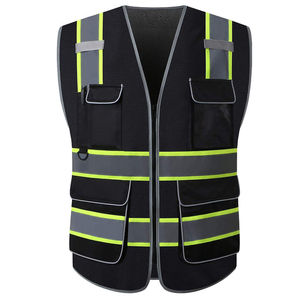 Réfléchissant Haute-Vis Respirant Casual Automne Extérieur Porter Gilet pour Cyclisme Courir Construction Site Protection (Lavé) - Product Image 6