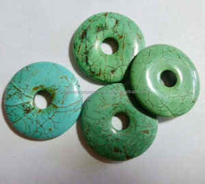 Fabricación de joyas de lujo, cuentas de piedras preciosas, amazonita, Cuentas grandes de forma redonda, collar de cuentas de moda para mujer, joyería con 12x14mm - Product Image 5