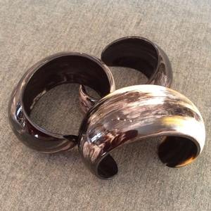 Best Seller for Women Girls New Arrival Buffalo Horn Cuff Nature-Handmade Cutout Design <b>Fashion</b> <b>Bracelets</b> <b>Bangles</b> Polished - Product Image 4