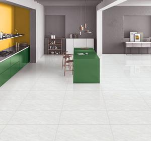 Orientbell Double Charge 600X1200 Seawave Blanc Finition Brillante Grands Carreaux de Porcelaine pour Sol Grand Mur Carreaux de Porcelaine - Product Image 2