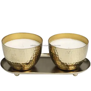 Luxury Tabletop Candle Holder Metal Best Seller Gold Finished for Grand Banquet <b>Halls</b> Metal Candle Holder zahid exports - Product Image 2
